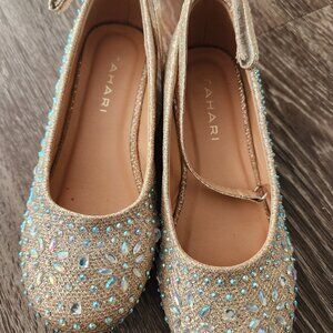 Bedazzled wedge heel dress shoe for any occasion - Tarhari brand